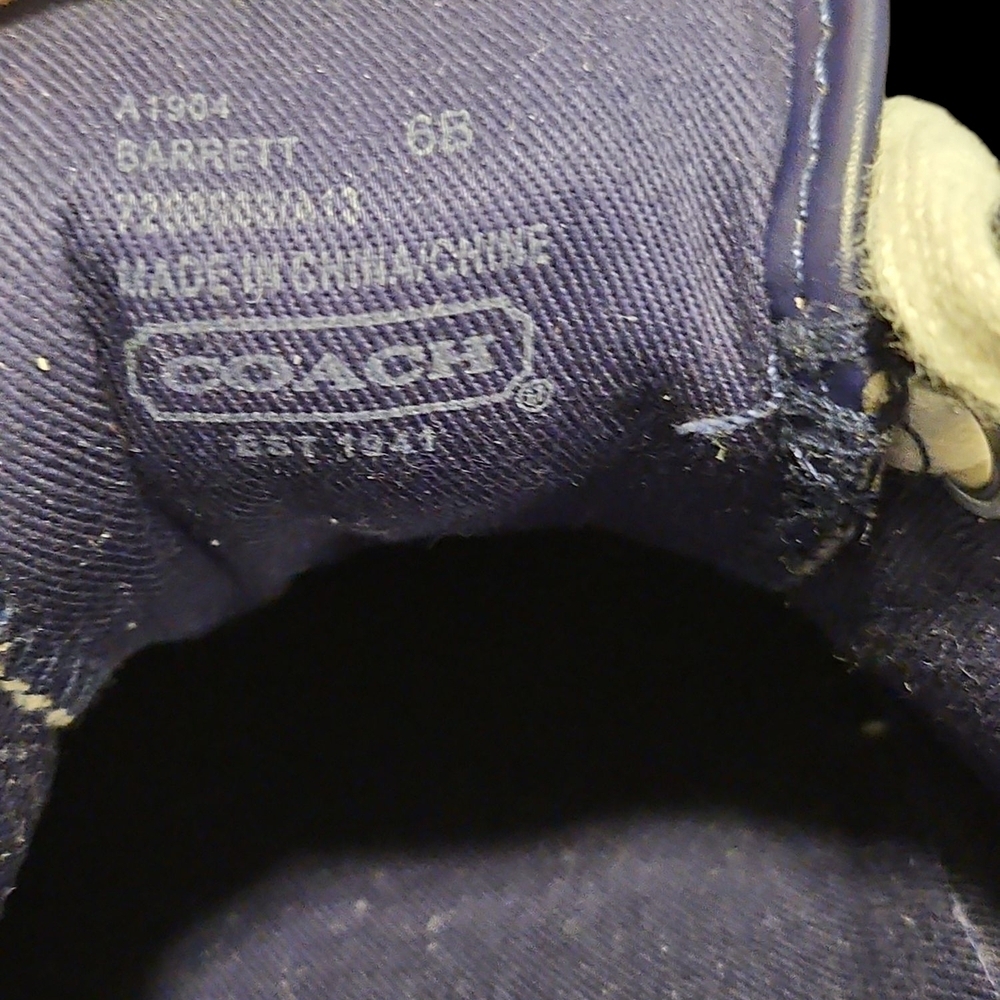 Coach Barrett Multi-Color Sneakers - Picture 7 of 7